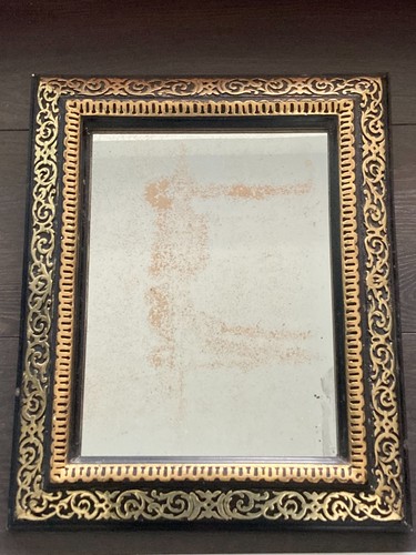 Miroir ancien rectangulaire - miroir,