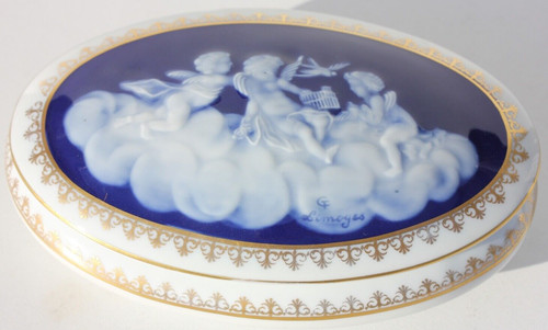 Bonbonniere porcelaine de - en,