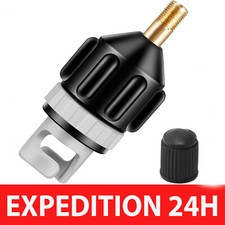 LOT KIT DE 5 EMBOUTS DE GONFLAGE AIGUILLE ADAPTATEUR BALLON PNEU VELO POMPE !