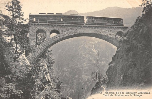 Cpa suisse chemin fer - suisse, de