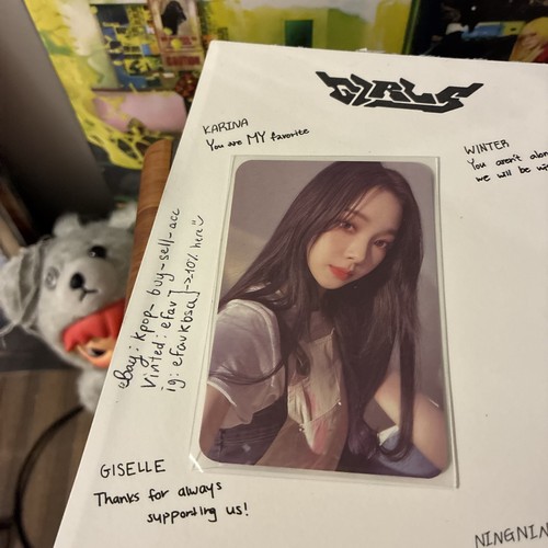 Aespa karina clio photocard - karina,