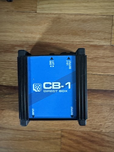 Pro direct box - pro, cb-1