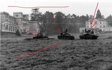 photo allemande WW2 Panzer Sdkfz BOUFFEMONT France 100% originale