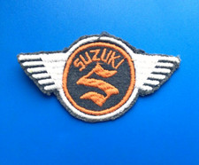 #6588# Tissu écusson Suzuki 100 mm x 60 mm