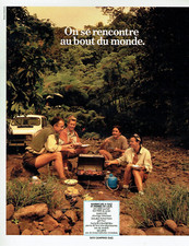 publicité Advertising 0623  1991   Camping Gaz barbecue  à gaz  au bout du monde