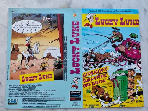 Vhs lucky luke diligence - vhs,