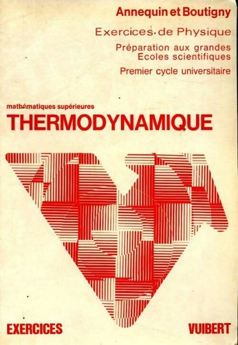 Exercices thermodynamique - de,