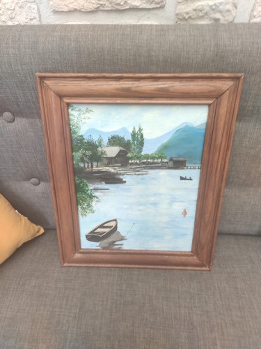 Ancien tableau huile - ancien,