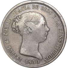 Espagne - Isabel II, 20