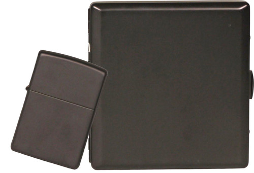 Ensemble zippo noir avec - noir,