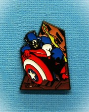 1 PIN'S   CAPTAIN AMERICA  AVENGERS / MARVEL .