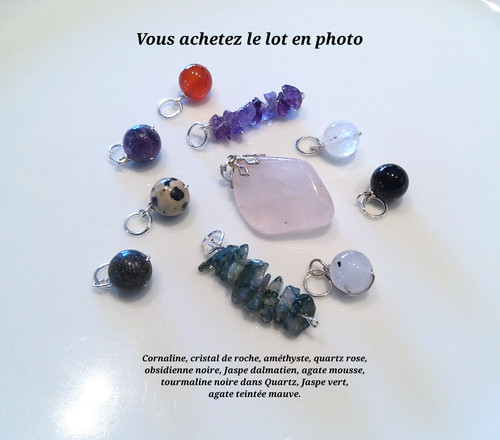 Lot revendeur pendentifs - lot, 10