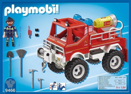 Playmobil 9466 camion feu - 9466,