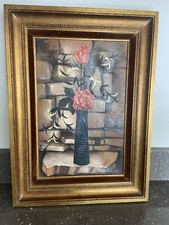 PIERRE HENRY HUILE TOILE PEINTURE ÉCOLE PARIS PAINTING OIL 