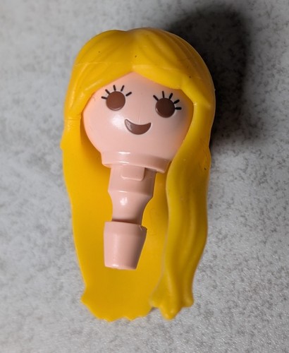 Playmobil tete femme chevelure