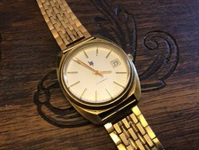 MONTRE LIP  Calandar  Automatic Big size- Circa 1970 -PL/OR