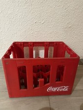 Caisse compartiment plastique rouge casier bouteille Coca Cola red bottle case