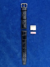 TOP ++ BRACELET MONTRE Watch strap CUIR VERITABLE Genuine leather 18 MM - CROCO