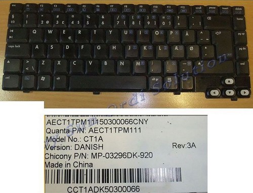 Clavier qwerty quanta danish - clavier,