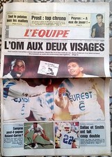 L'Equipe Journal 1/02/1994; Basile Bioli et Sonny Anderson/ Peyron/ Prost/ Sampr