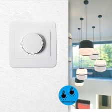 Interrupteur variateur monté sur chasse d'eau pour lampes LED et halogènes 4 3