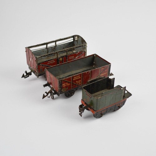 Wagons tender for - &,