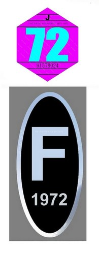Adhésif noir chrome - f,