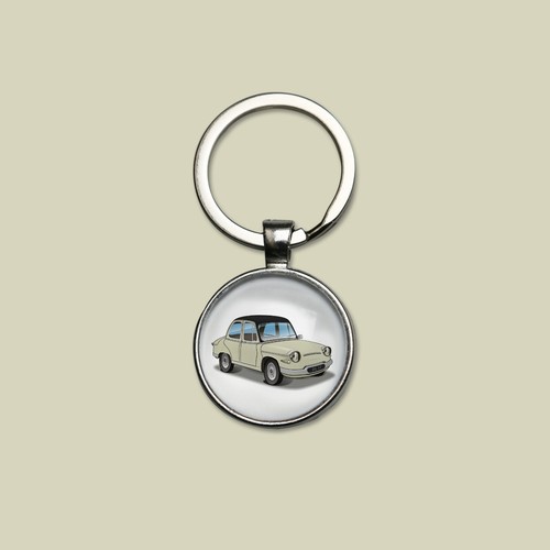Porte clés panhard pl17 beige - pl17,