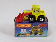 Matchbox Superfast  new #29 Tractor Shovel tractopelle en boite/inbox