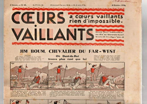 Coeurs vaillants 1931 - vaillants, n°40