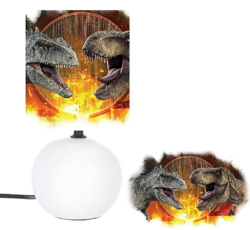 Lampe chevet dinosaure pied - lampe, de