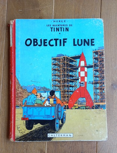 Tintin objectif lune b35 - objectif,