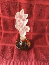 Vintage Avon Parfume Bottle With Dafodills Including Bird Of Paradise H4.5”