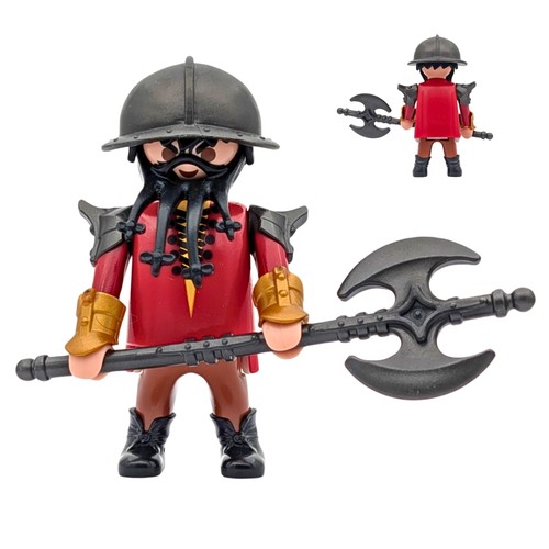 Playmobil figurine nain - , rouge