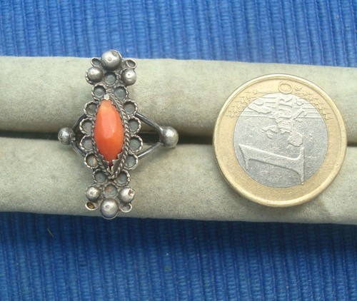 B36 belle bague ancien argent - belle,