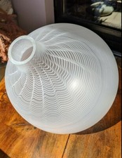 SALVIATI, vase Ripple, verre