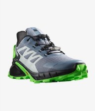 Chaussures De Trail Running SALOMON SUPERCROSS 4 Stone Green