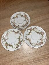 3 anciens dessous de tasses