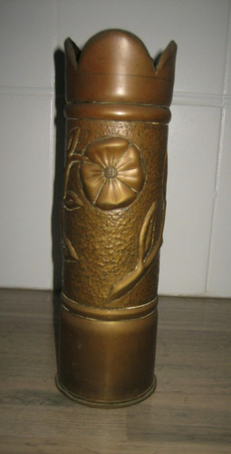 Ancienne douille obus décor - ancienne,