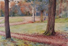 René BRIDEN dessin aquarelle