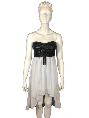 Robe noire blanche - noire, et