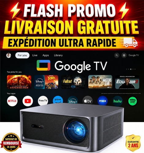 Vidéoprojecteur full 4k - vidéoprojecteur,