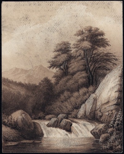 Dessin ancien 19e siècle