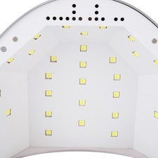 UV LED Nail Lamp 48W Dual Light Source Infrared Intelligent Induction Gel Polish