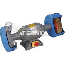 Touret à meuler à bras longs FERVI 0556 avec brosse et meule de 200 mm