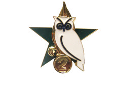 INSIGNE COMMANDO DU GENIE LEGION ETRANGERE 2° REG LE G.C.M 2 (chouette)