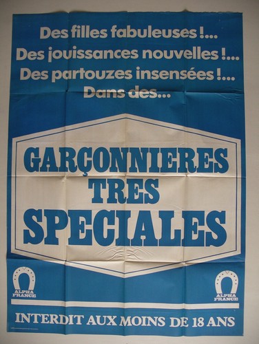 Garçonnières très
