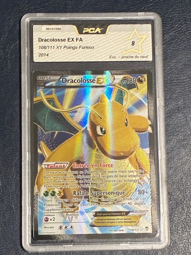 Carte pokémon dracolosse - pokémon, ex