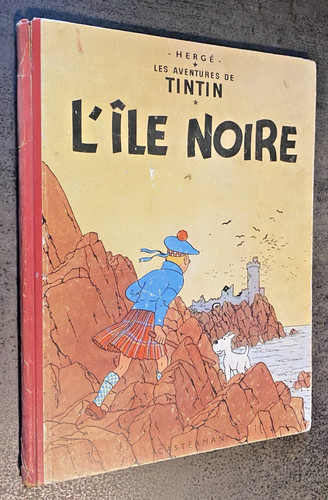 Tintin ile noire - tintin, noire-