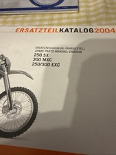 Parts List  Chassis  250 Sx 300 MXC 250/300 Exc 2004